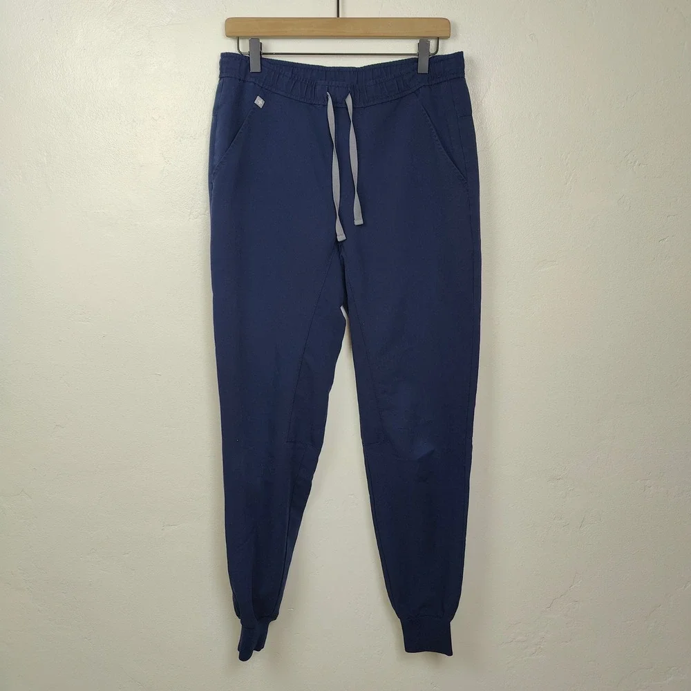 FIGS Tansen Jogger Pants Mens Small Navy Blue Technical Scrub Medical Workwear